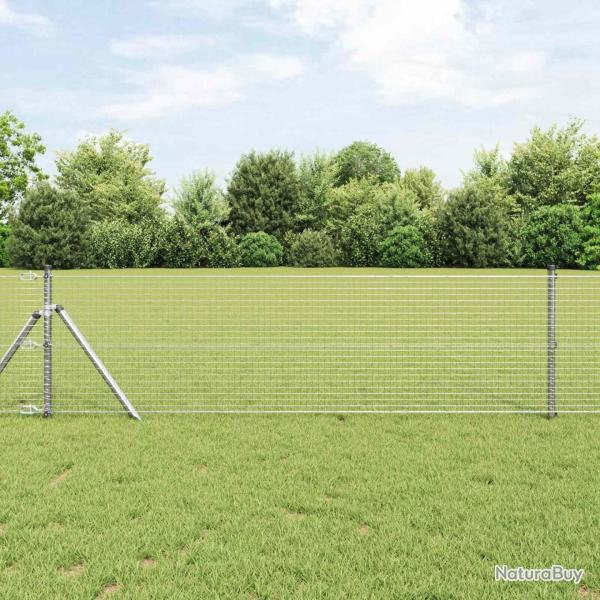 Cl�ture en fil soud� Argent