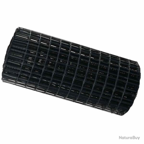 Cl�ture Euro Gris 0,4 x 50 m Fer rev�tu de PVC