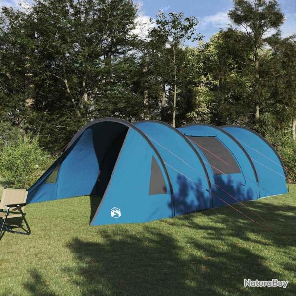 Tente Tunnel 5-Personnes Bleu et gris 805 x 405 x 211 cm