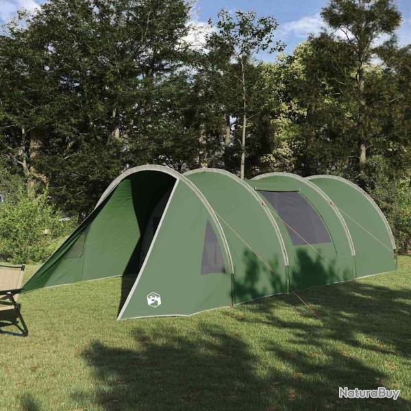 Tente tunnel 4 personnes Vert et blanc 778 x 356 x 210 cm