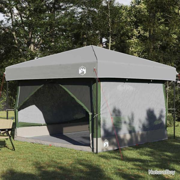 Tente int�rieure 7 personnes Vert et gris 300 x 300 x 250 cm