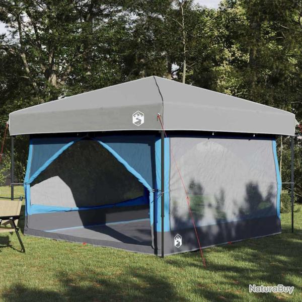 Tente int�rieure 7 personnes Bleu et gris 300 x 300 x 250 cm