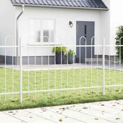 Cl&ocirc;ture de jardin Boxtel Blanc 1,7 x 0,8 m