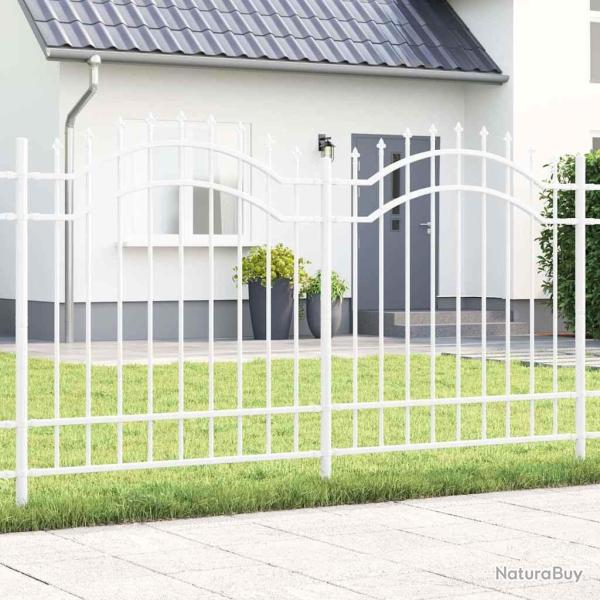 Cl�ture de jardin Woerden Blanc 240 x 165 cm