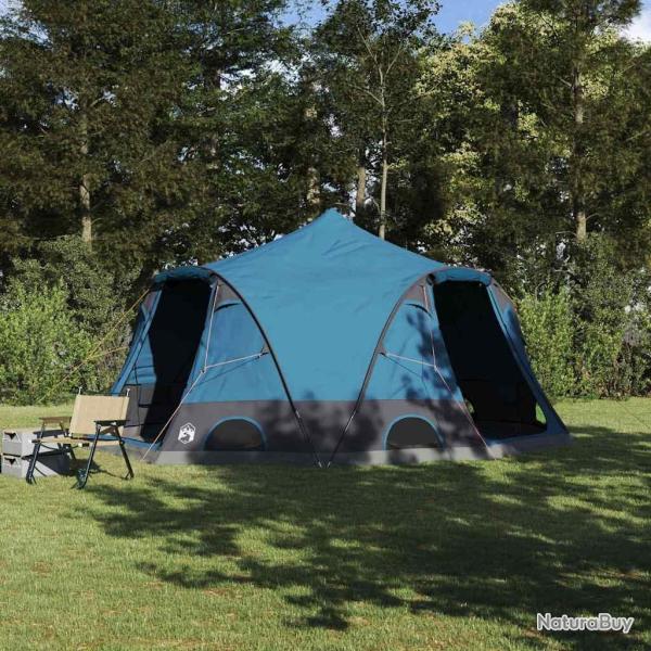Tente en d�me 4 personnes avec toit Bleu 505 x 450 x 248 cm