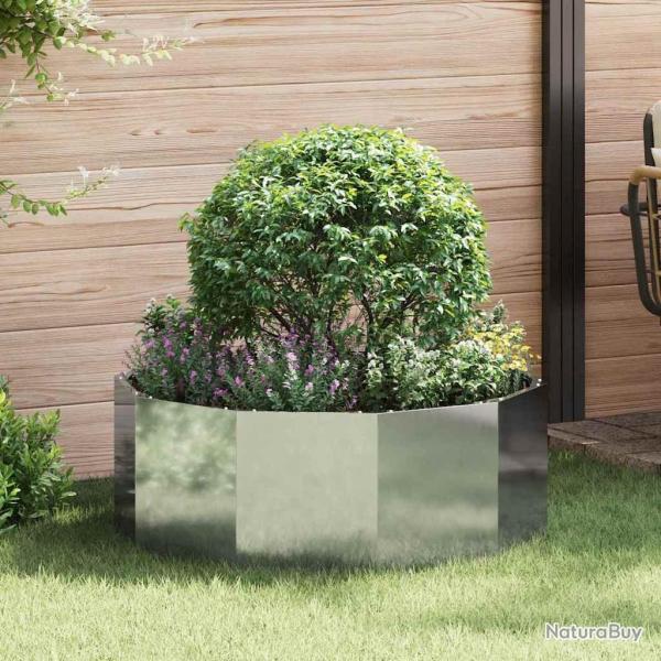 Jardini�re Argent 90 x 90 x 35 cm Acier galvanis�