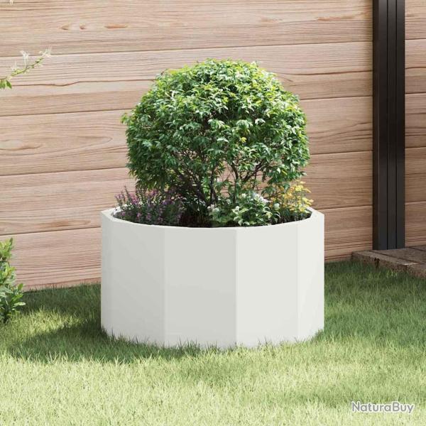 Jardini�re Blanc 60 x 60 x 35 cm Acier