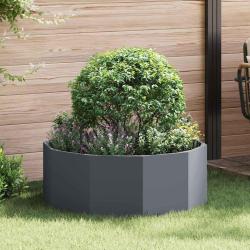 Jardini&egrave;re Anthracite 90 x 90 x 35 cm Acier