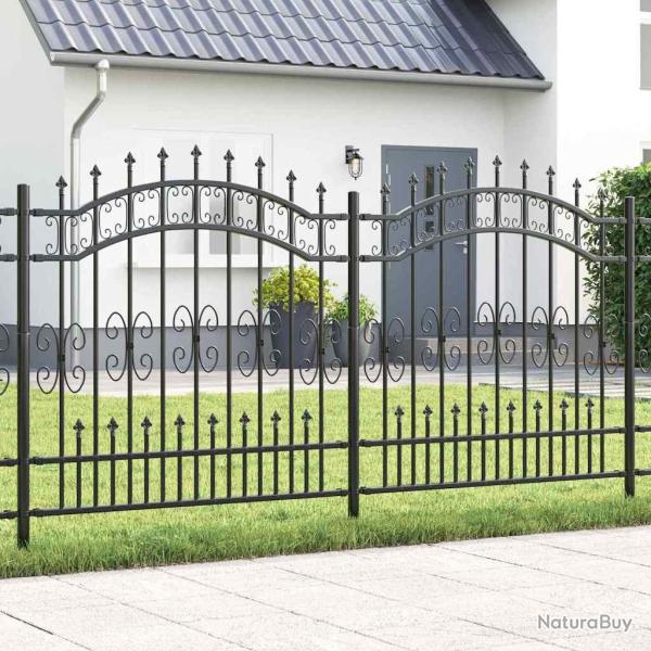 Cl�ture de jardin Kampen Gris 240 x 166 cm