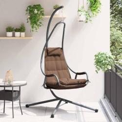 Chaise suspendue Caf&eacute; 94 x 107 x 196,5 cm Acier
