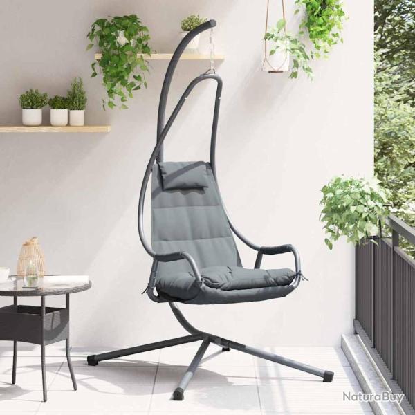 Chaise suspendue Anthracite 94 x 107 x 196,5 cm Acier