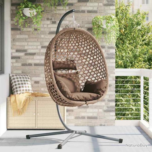 Chaise suspendue Caf� 104 x 100 x 191 cm polyrotin