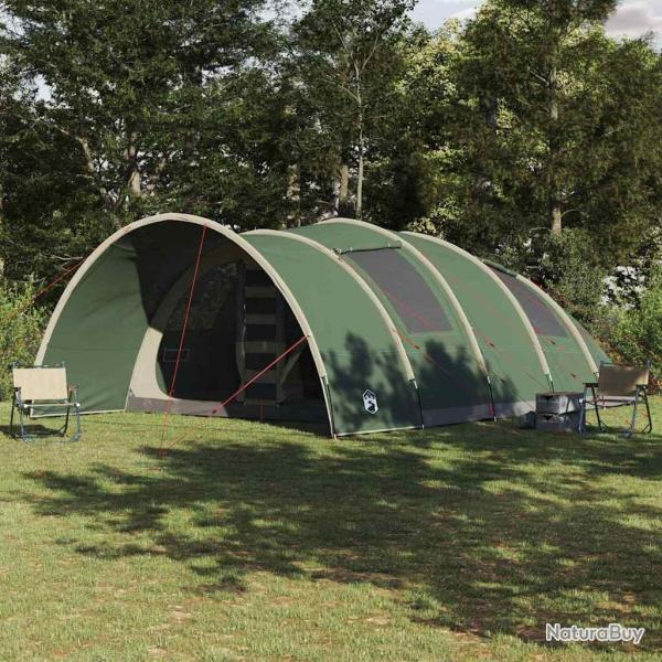 Tente Tunnel 8-Personnes avec toit Vert 710 x 460 x 245 cm