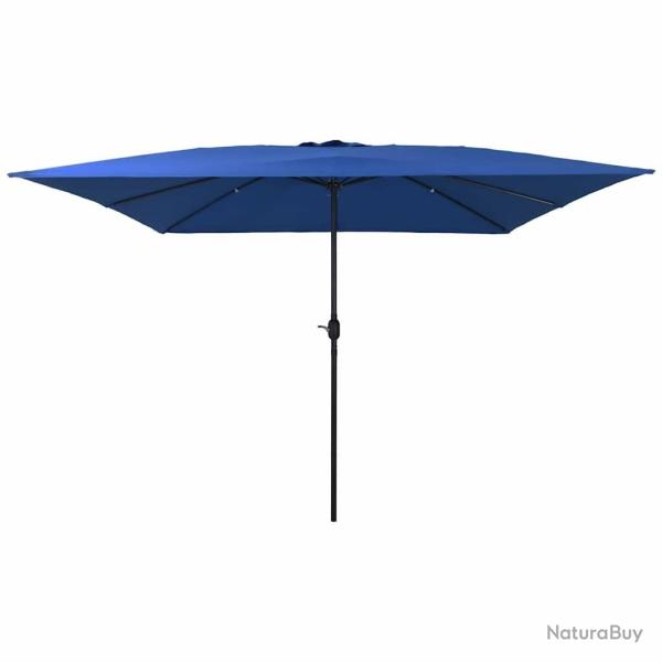 Parasol de jardin Azur 295 x 295 x 245 cm Polyester et Acier