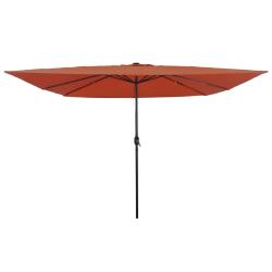 Parasol de jardin Terre cuite 295 x 295 x 245 cm