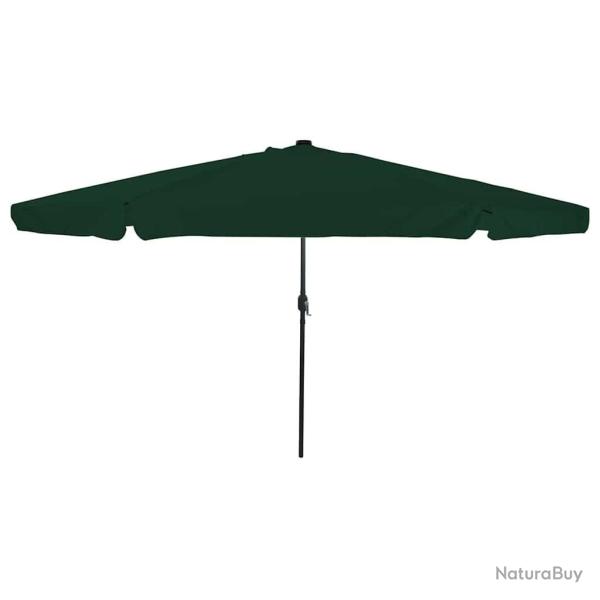 Parasol de jardin Vert 395 x 395 x 245 cm Polyester