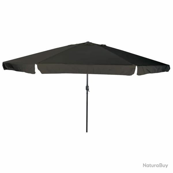Parasol de jardin Noir 394 x 394 x 248 cm Polyester et Acier