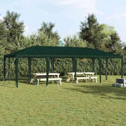 Tente de f&ecirc;te Vert 800 x 400 x 266 cm Poly&eacute;thyl&egrave;ne et acier