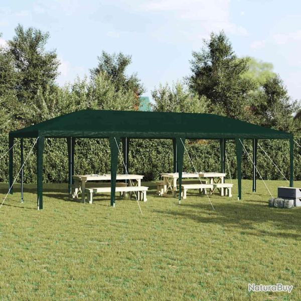 Tente de f�te Vert 800 x 400 x 266 cm Poly�thyl�ne et acier