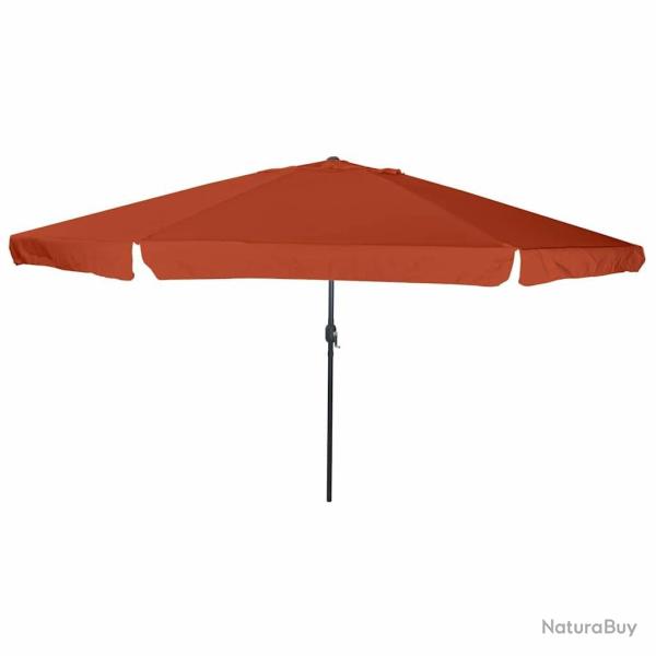 Parasol de jardin Terre cuite 394 x 394 x 248 cm