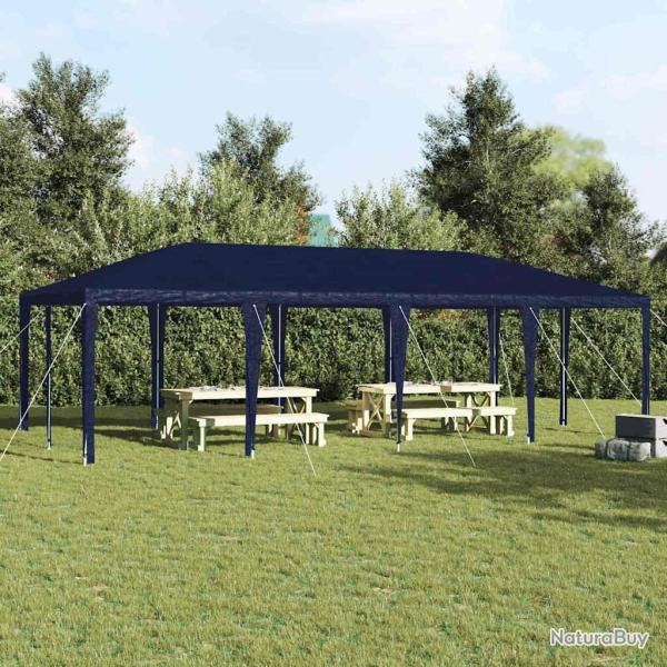 Tente de f�te Bleu 800 x 400 x 266 cm Poly�thyl�ne et acier