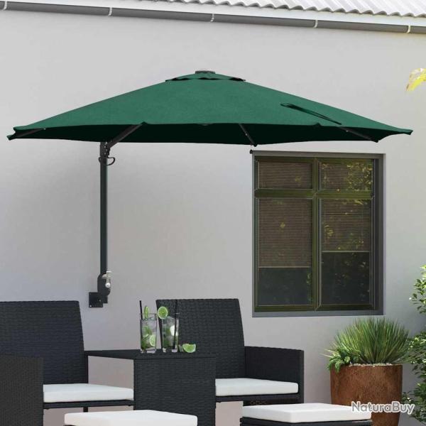 Parasol de jardin Vert 248 x 248 x 148 cm Polyester et Acier