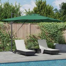 Parasol Vert 286 x 284 x 270 cm Aluminium et polyester
