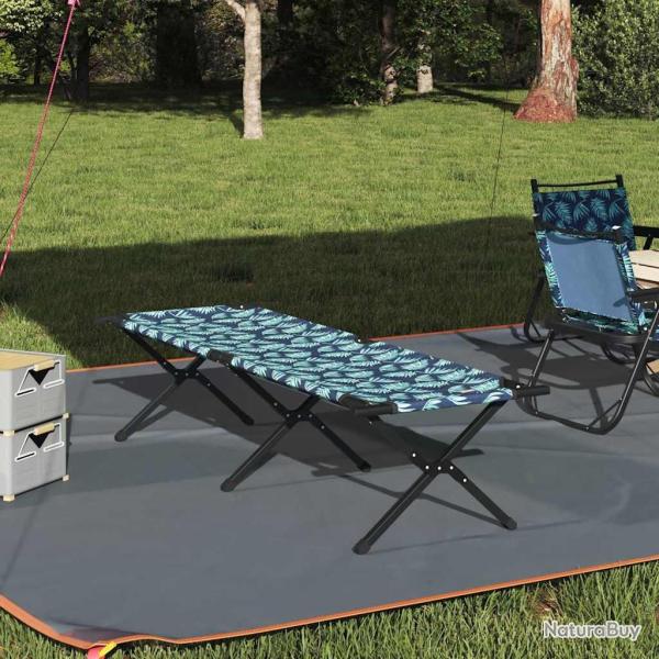 Lit de camping pliant Foret 193 x 69 x 45 cm Tissu Oxford