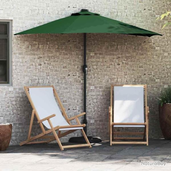 Parasol de jardin Vert 294 x 150 x 223 cm Polyester et Acier