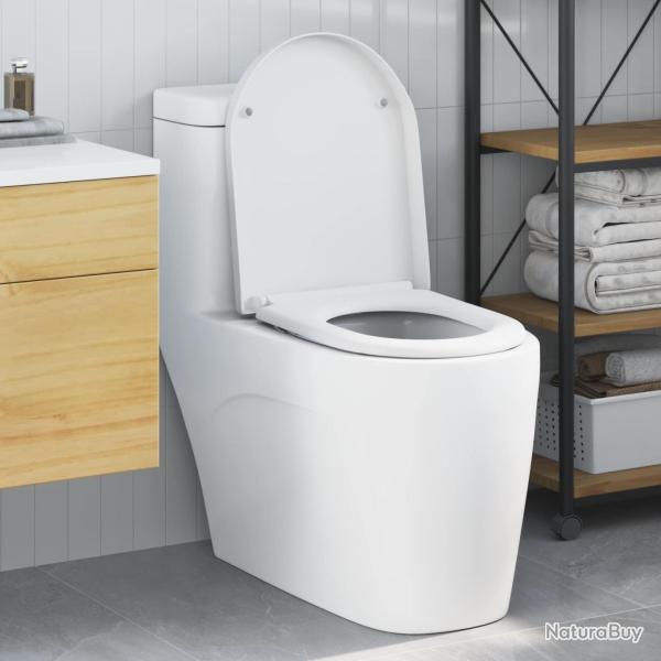 Si�ge de toilette Blanc 49 x 36 x 4 cm Duroplast