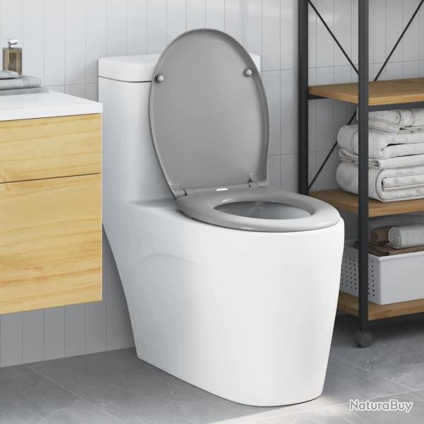 Si�ge de toilette Gris 47 x 37 x 4 cm Duroplast