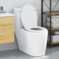 Si&egrave;ge de toilette Blanc 47 x 37 x 4 cm Duroplast