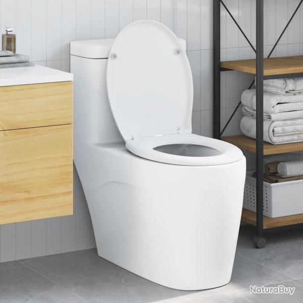 Si�ge de toilette Blanc 47 x 37 x 4 cm Duroplast