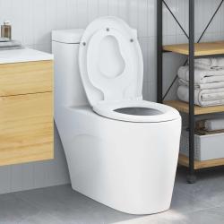 Si&egrave;ge de toilette Blanc 47 x 37 x 4 cm Duroplast