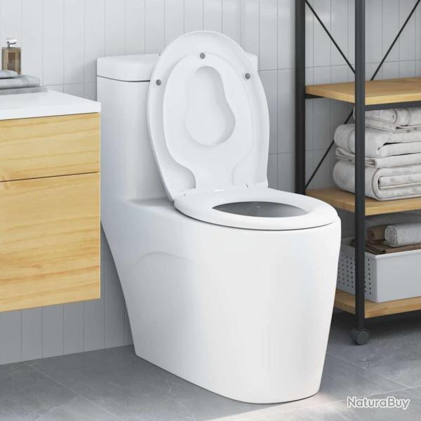 Si�ge de toilette Blanc 47 x 37 x 4 cm Duroplast