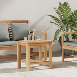 Table basse Marron 50 x 35 x 45 cm Bois de teck massif