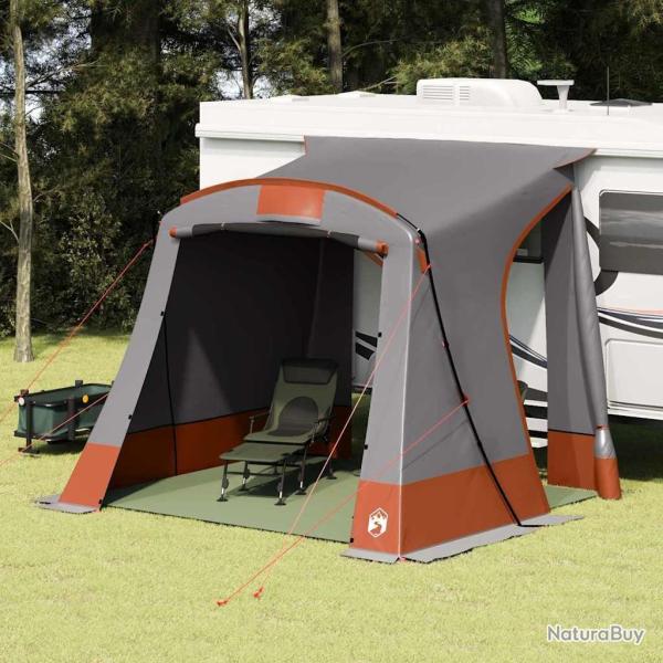 Tente de hayon Gris et orange 285 x 255 x 245 cm taffetas
