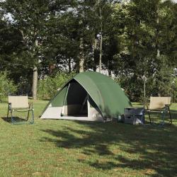 Tente de camping avec toit Vert 320 x 275 x 190 cm taffetas