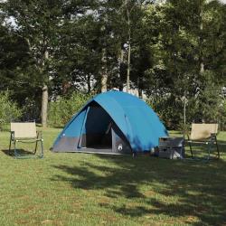 Tente de camping avec toit Bleu 320 x 275 x 190 cm taffetas