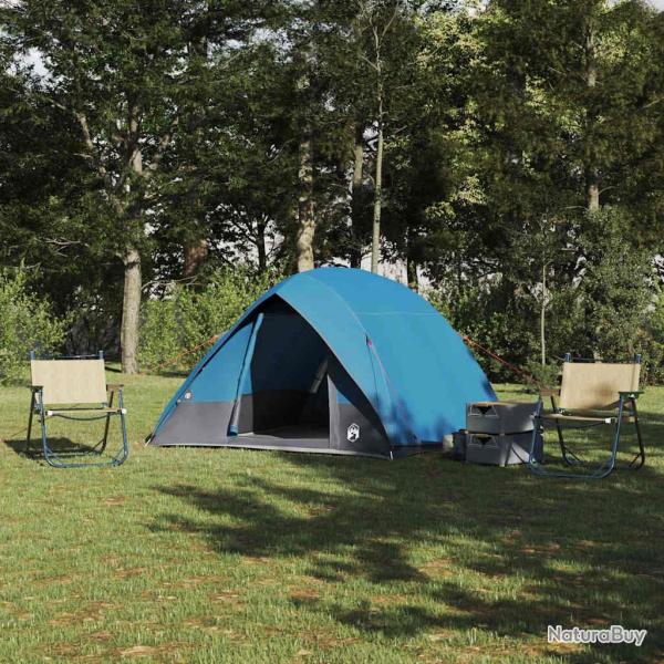 Tente de camping avec toit Bleu 320 x 275 x 190 cm taffetas