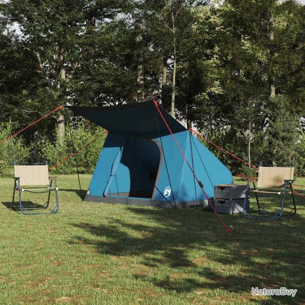 Tente de camping avec toit Bleu 282 x 225 x 154 cm taffetas