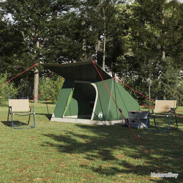 Tente de camping avec toit Vert 282 x 225 x 154 cm taffetas