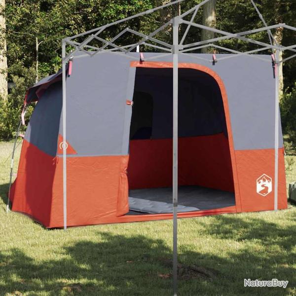 Tente int�rieure Gris et orange 280 x 220 x 176 cm taffetas