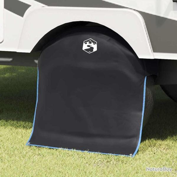 Enjoliveur Noir et Bleu 108 x 76 cm oxford