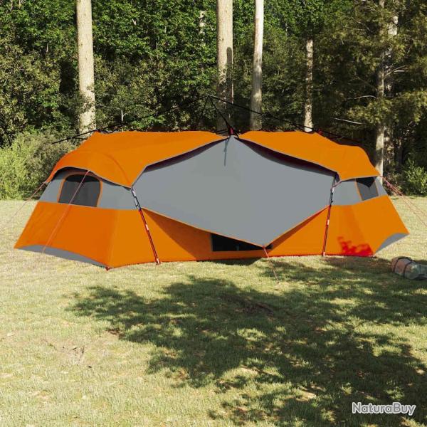 Tente int�rieure Gris et orange 520 x 520 x 190 cm taffetas