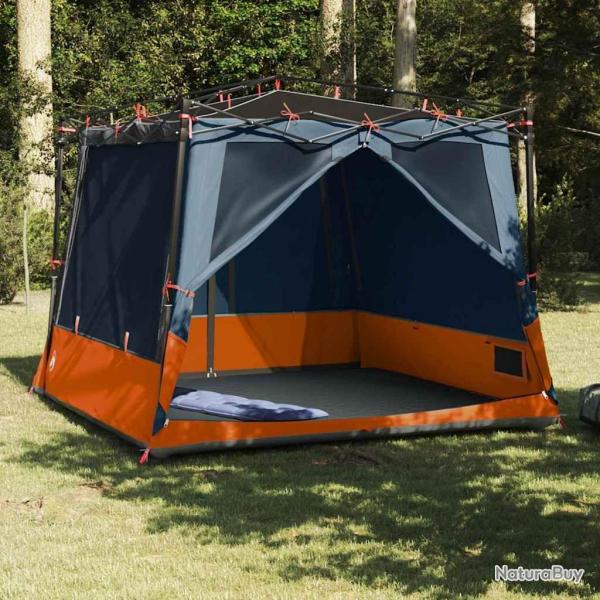 Tente int�rieure Gris et orange 291 x 291 x 240 cm taffetas