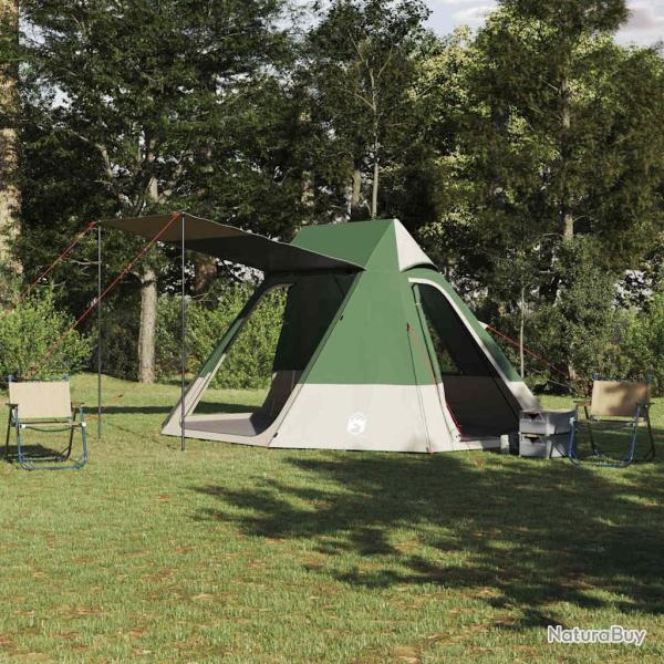 Tente de camping avec toit Vert 482 x 360 x 227 cm taffetas