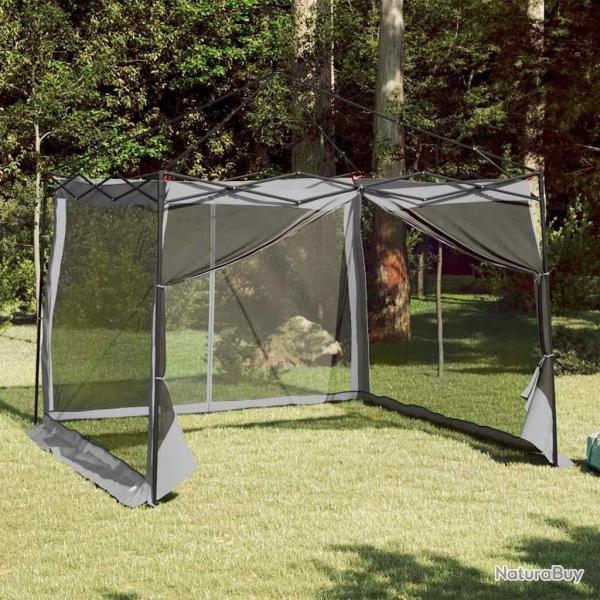 Tente int�rieure Gris et orange 303 x 303 x 196 cm taffetas