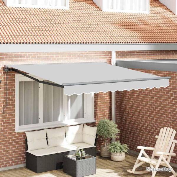 Cadre d'auvent R�glable Anthracite 3,5 x 2,5 m Acier