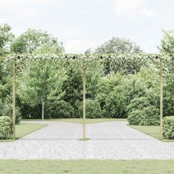 Pergola de jardin 410 x 40 x 203 cm Bois